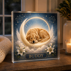 Angel Pet Memorial Acrylic Plaque – Photo Portrait + Name - Personalized Acrylic Plaque 5f877ab7-b7af-4720-91e2-150a59dca018.jpg