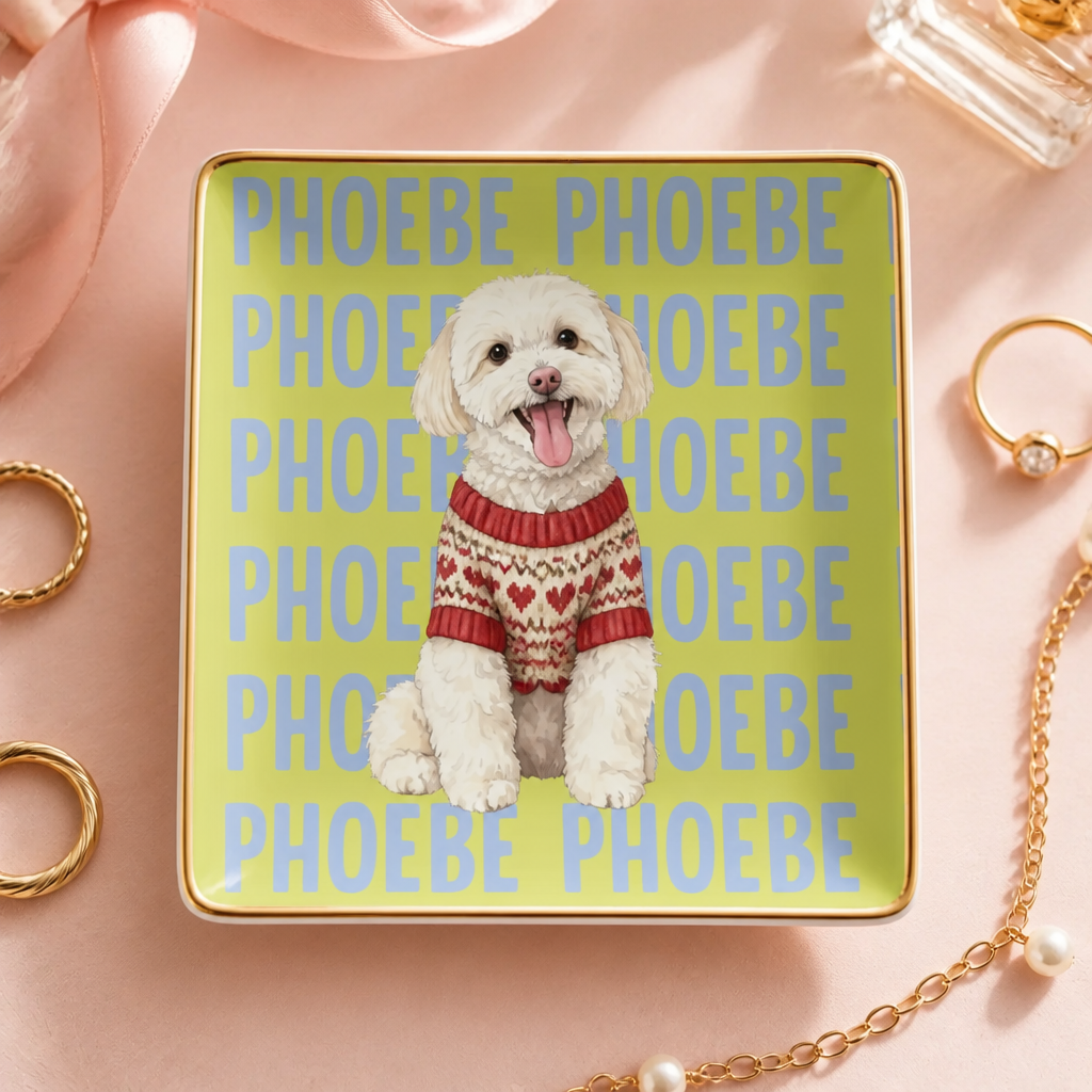 Custom Pet Portrait Jewelry Dish – Arch Name Edition - Personalized Jewelry Plate 5fb1e404-b6f2-45cd-b5fa-4ff5ed630fc7.png