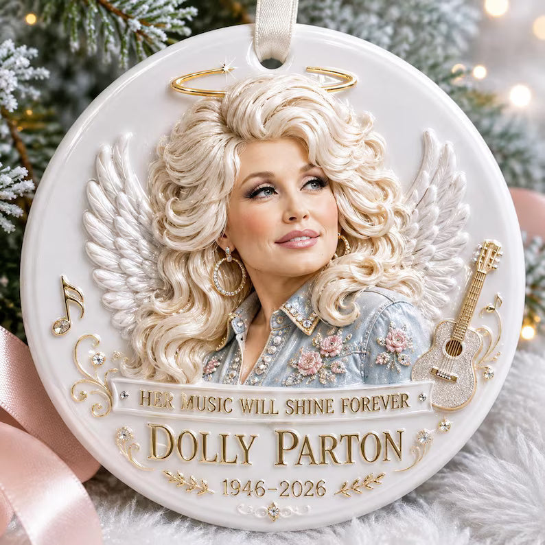Dolly Parton Angel Ceramic Christmas Ornament, Country Music Legend Tribute Holiday Decor, Fan Gift Keepsake Collectible 5fb3e98f-8b7e-4344-bc70-8112a996081d-eweewew-3-.jpg