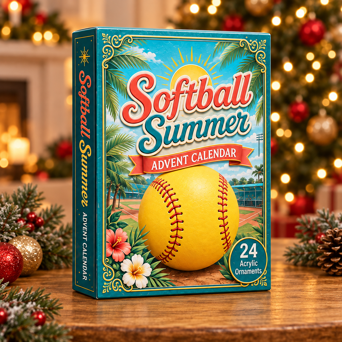 Softball Summer Advent Calendar 2026 - 24-Day Festive Countdown, Acrylic Charms Blind Box - Gift For Softball Lovers 5fcf06a1-5e7b-4056-9eff-53eb6026d1b4-softball-box.png