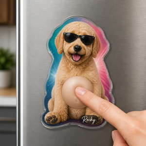Cool Pet Photo Magnet – Custom Name - Personalized Acrylic Refrigerator Magnet - Soft Rubber Belly 5fd3bcdc-2c12-4b21-be2b-cab047f31dfa.png