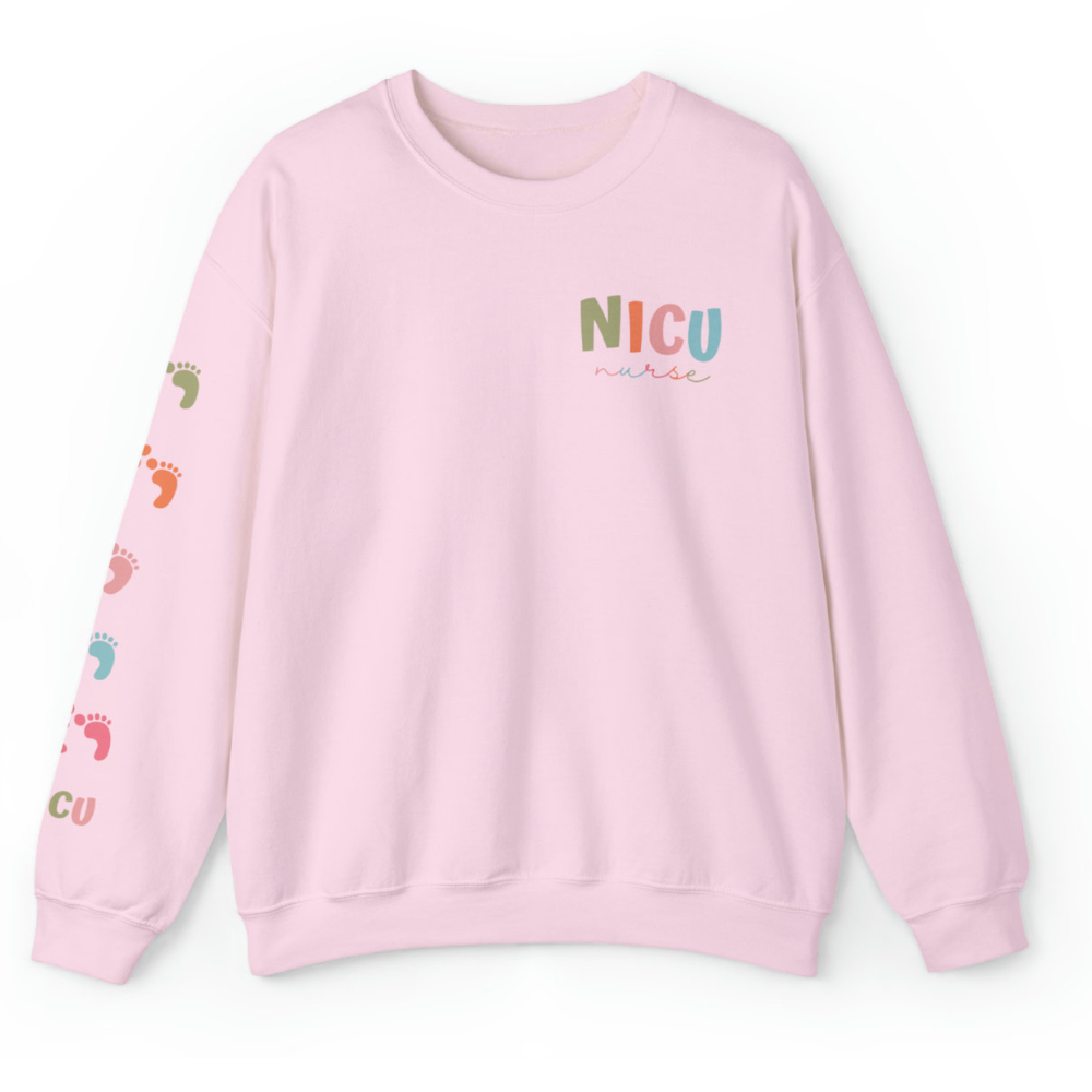 NICU Nurse Sweatshirt Neonatal Nurse Sweatshirt NICU Crewneck Sweatshirt NICU Apparel Gifts for Nurses Nicu Sweater Nurse Preceptor Gift