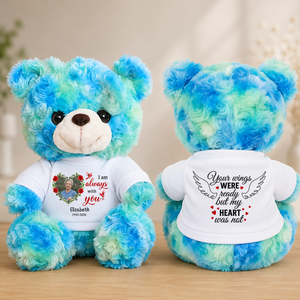 I Am Always With You Cardinal - Memorial Personalized Teddy Bear