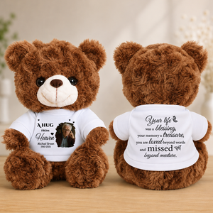 Your Life Was A Blessing - Never Forgotten Memorial Teddy Bear