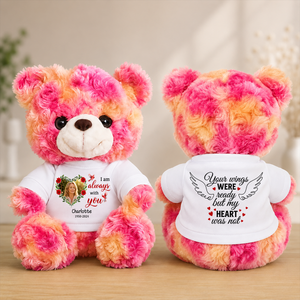 I Am Always With You Cardinal - Memorial Personalized Teddy Bear