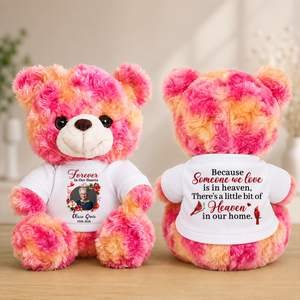 Someone We Love Is In Heaven Memorial Personalized Teddy Bear