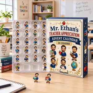 Personalized Teacher Advent Calendar: Custom Photo Blind Box, 24 Charms 60007ac9-ce6c-4e00-b4cd-a1b38185150d-il_fullxfull.8492991392_5cfr.jpg