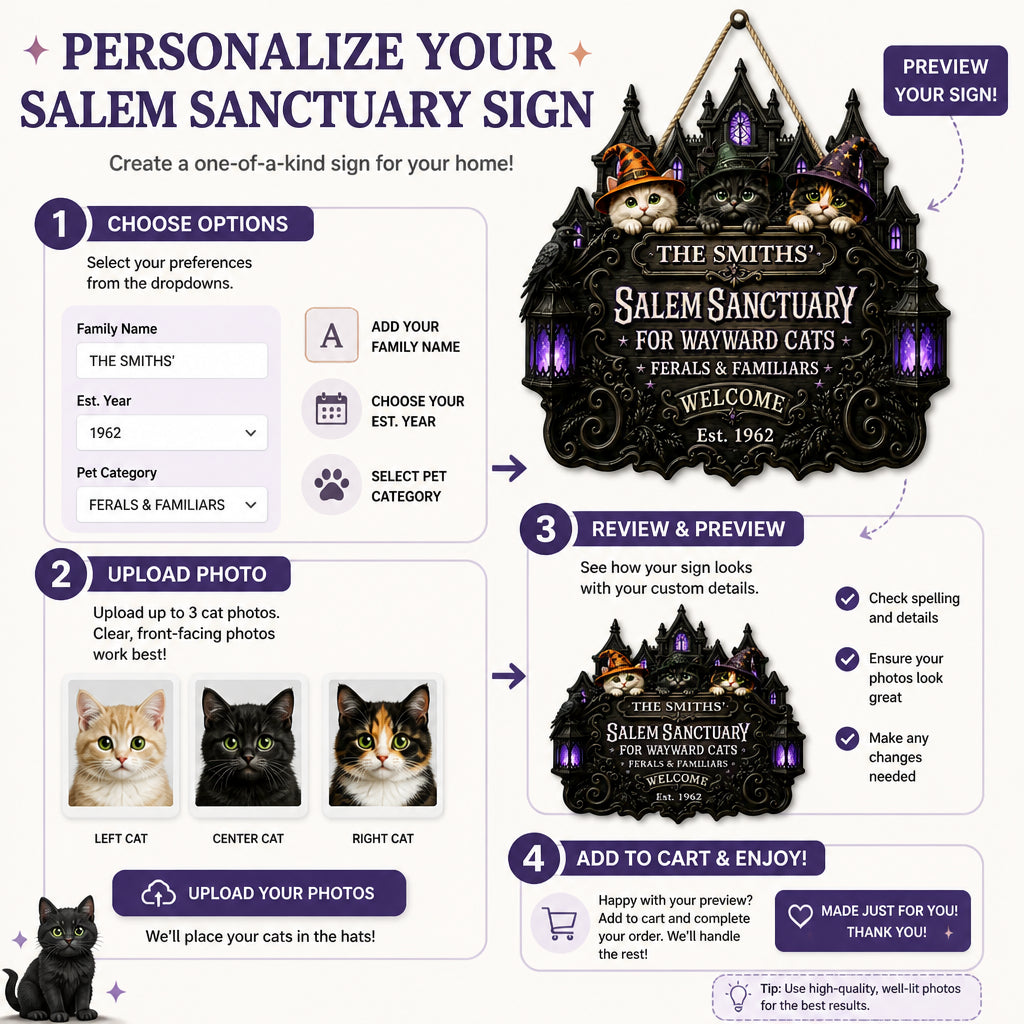 Personalized Salem Sanctuary Cat Door Sign - Personalized Wood Sign 60231fe9-9deb-414e-ab7a-dee82657f264.jpg