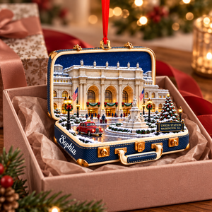 Personalized Washington DC Union Station 3D Suitcase Christmas Ornament – Travel Souvenir & Gift for DC Lovers 60458c9f-d7ee-4fd1-85fc-4ef7a3497998-Personalized-Union-Station-Ornament-Gift-2.png