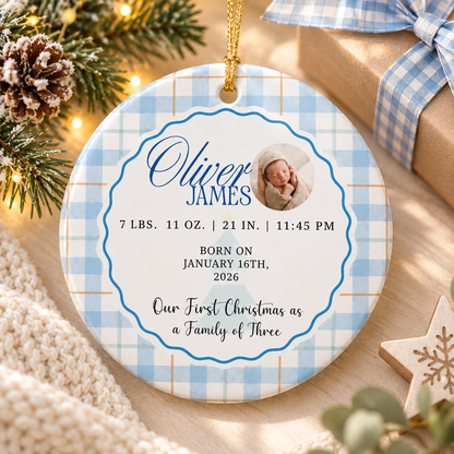 Personalized Baby Photo First Christmas Ornament, Baby Boy Birth Stats Ornament, Custom Name & Photo Ceramic Newborn Keepsake Gift 609c9933-201b-4133-87bc-75a9c44f46dd-8036f1b5-d2a3-4a26-997d-410474e63922.png