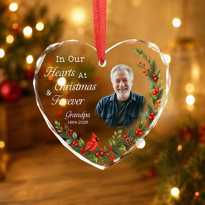 Custom Photo Memorial Ornament, Personalized Memorial Christmas Ornaments, Memorial Keepsake, Loss Of Loved One Gifts, Sympathy Gift 60cad042-c364-42d4-b622-486040c05dde-3.webp