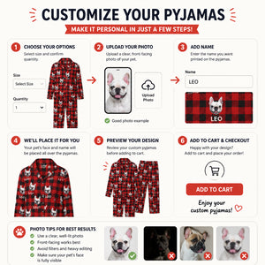 Custom Pet Face + Name Pajamas – Snowflake Badge Pattern - Personalized Pyjamas 60e9d550-52f7-4b46-a909-2a555a927b2b.jpg
