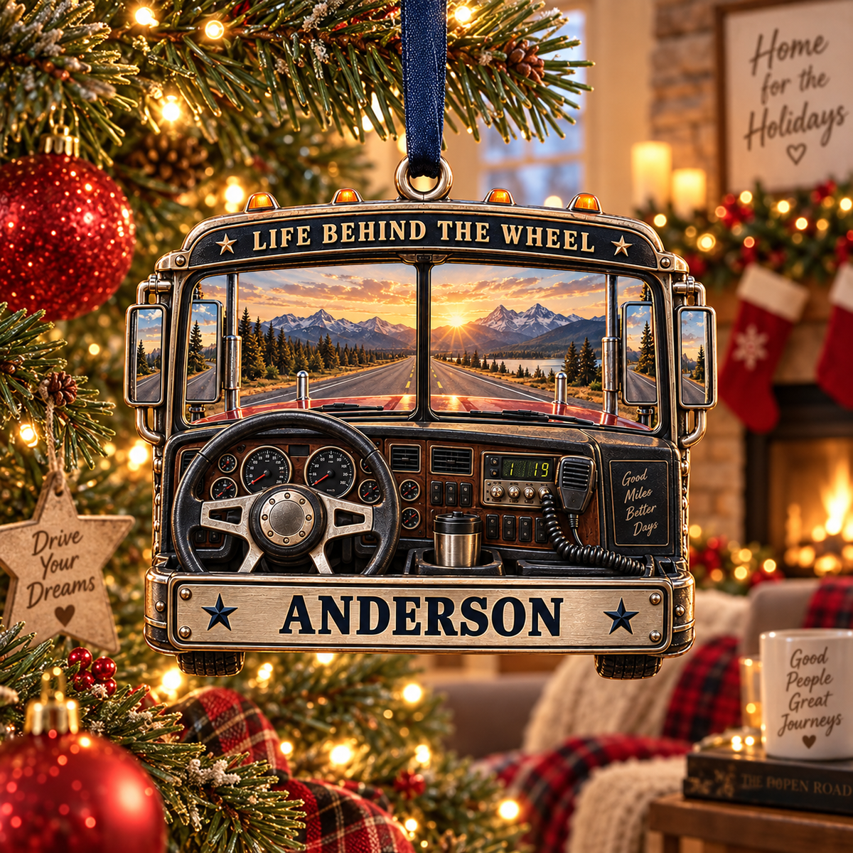 Personalized Truck Driver Christmas Gift - Custom Name Life Behind The Wheel Ornament 60f0f2b0-3f72-4c18-944d-305bc2646c8f-Image-Sep-23-2026-10_30_43-AM-1-.png
