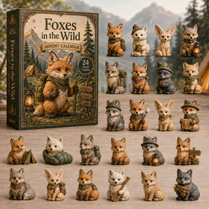 Wild Fox Adventure Advent Calendar 2026 - 24-Day Festive Countdown, Wooden Charms Blind Box - Gift For Fox Lovers 60f1816d-dbea-4243-9493-65a354520cf3-fox.jpg