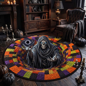3D Skeleton Optical Illusion Rug, Non-Slip Spooky Grim Reaper Quilt Rug, Horror Halloween Floor Mat, Gothic Room Carpet, Spooky Decor 6112ba58-6abb-452d-95dd-51a6c076b7c1-1.jpg