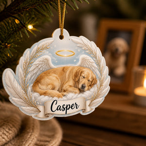 Angel Pet Memorial Shape Ornament – Upload Pet Photo & Name - Personalized Shape Ornament 611b5d8f-fbe4-4201-98ea-d3f6ba98b6c7.jpg