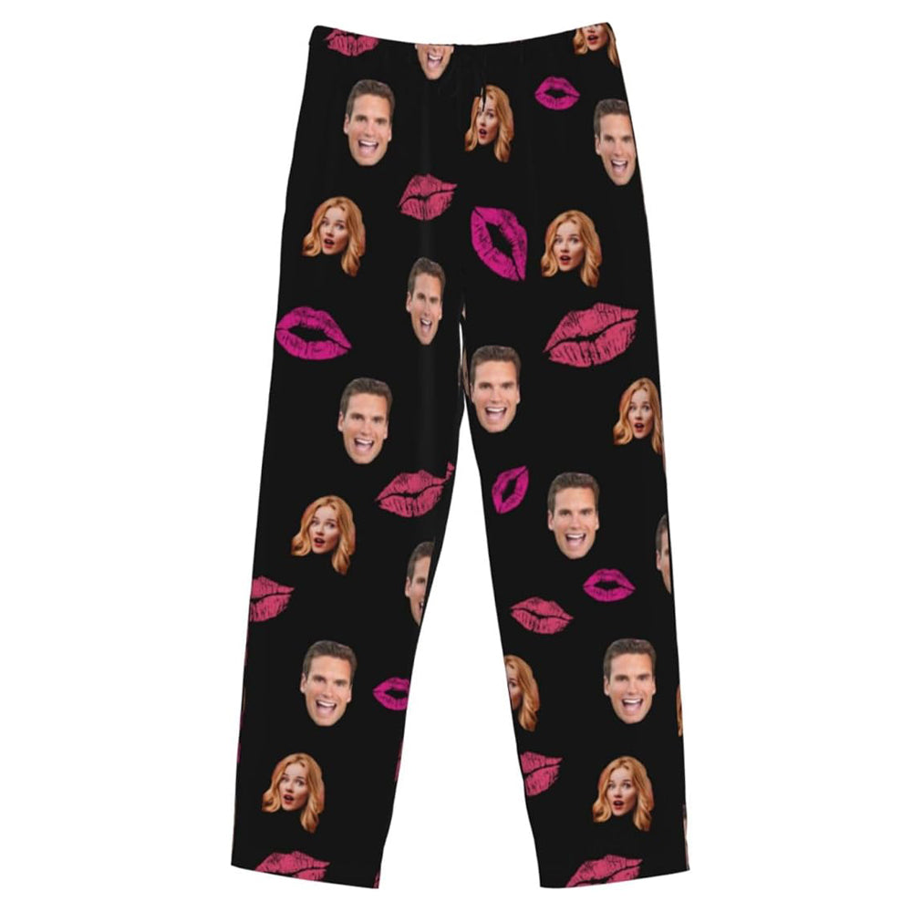 Personalized Pajamas Pants For Men Custom Funny Pajama Pants Pajama Bottoms Sleepwear With Photo Face Text
