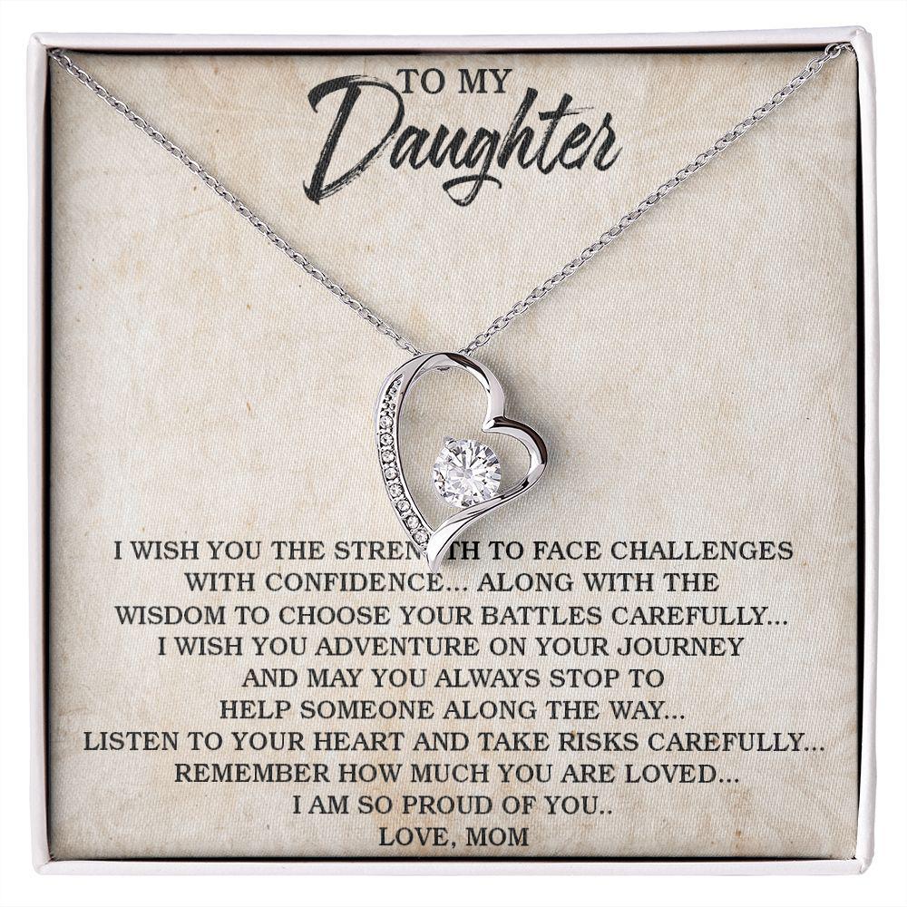 To My Daughter I Wish You The Strength To Face Challenges, Necklace With Message Card Sentimental Gift From Mom To Daughter 612.jpg