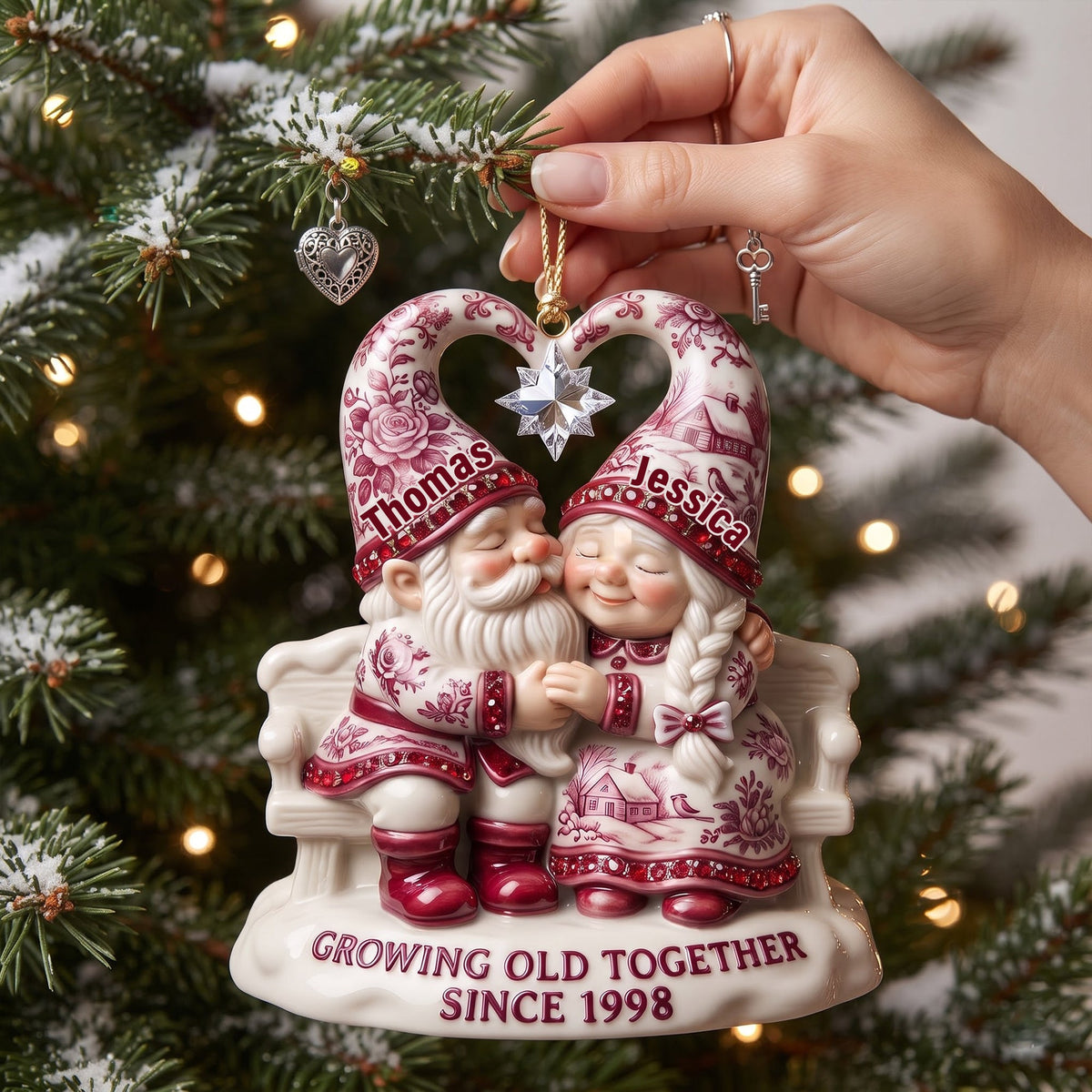 Couple Toile de Jouy  Ornament - Personalized Christmas Gifts For Couple, Wife, Husband 61382eb9-a7b2-4c88-92e1-6c3bd1de4c6c-e3.jpg