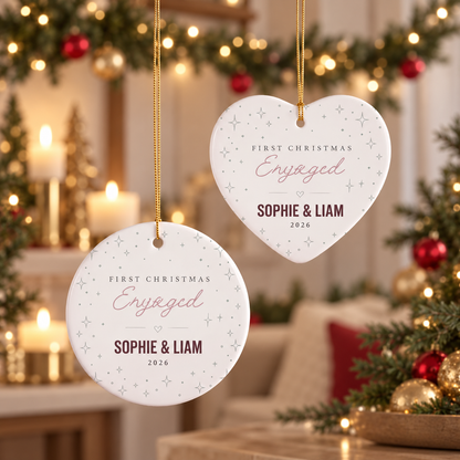 Personalized First Christmas Engaged Ornament, Custom Couple Bauble, Engagement Keepsake Gift, Newly Engaged Christmas Tree Decoration 613b1fc6-d586-4a40-add2-cee0686b6c53-d75889f5-ad0c-4214-90aa-b7cad6f45d4f.png