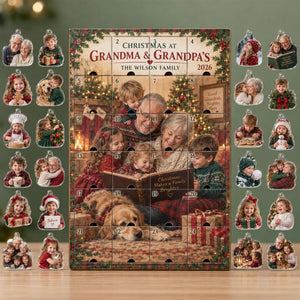 Personalized Grandparents Advent Calendar with 24 Custom Photo Acrylic Ornaments, Christmas Gift for Grandma Grandpa, Grandkids Keepsake 613e08a2-0c2f-4070-9ddd-4096426d6a09-il_fullxfull.8647630853_cpqe.jpg
