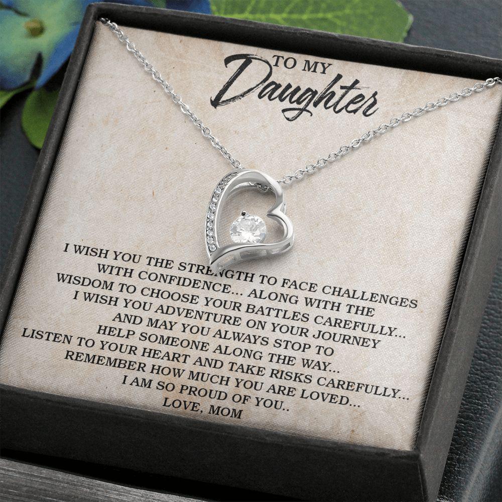 To My Daughter I Wish You The Strength To Face Challenges, Necklace With Message Card Sentimental Gift From Mom To Daughter 614.jpg