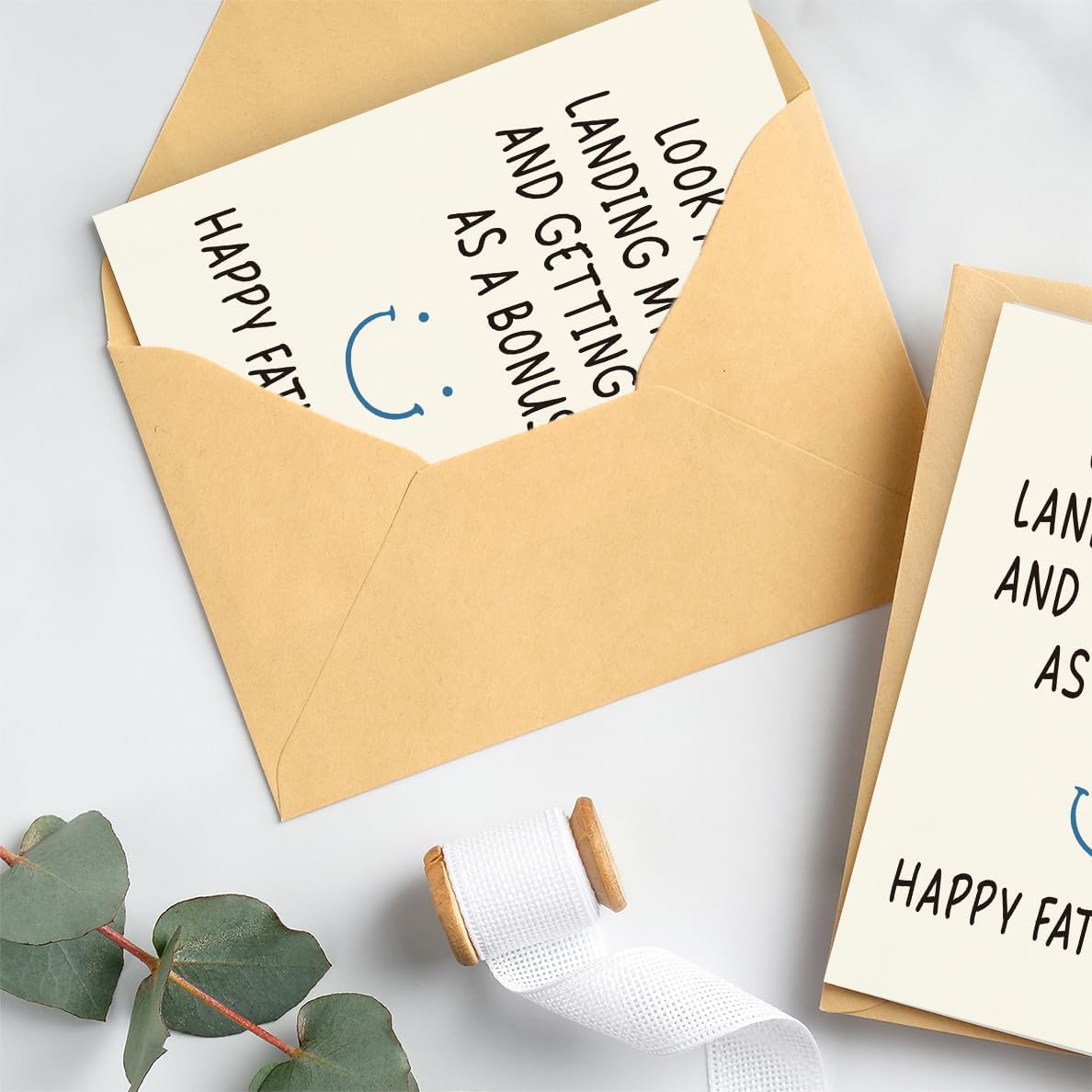 Funny Fathers Day Card & Gifts from Daughter or Son | Dad Gifts for Fathers Day | Happy Father's Day Card & Gift for Dad | Father's Day Decorations