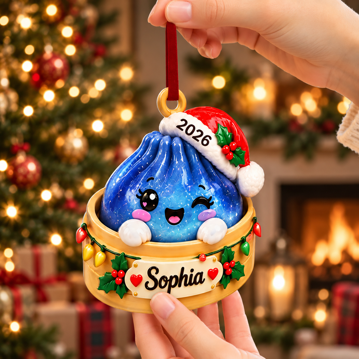 Custom Glitter Dumpling 3D Relief Ornament with Birthmonth, Glittter Dumpling, Dumpling Lover Gift, Kids Christmas Gift 61524214-6938-48cc-9f98-bfb6c630aacd-f09a62b4-9086-486d-991f-00d85f737109.png