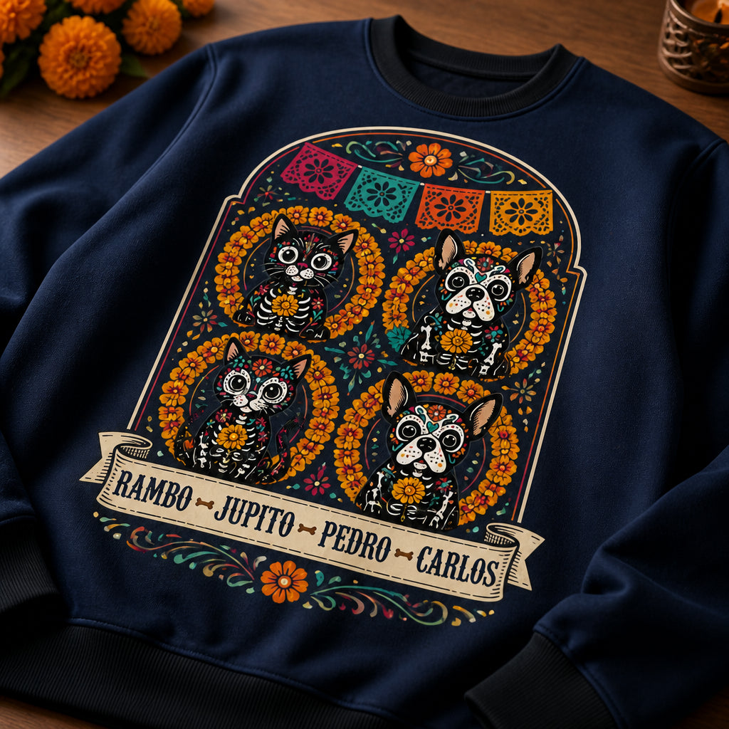 Sugar Skull Pets Crewneck Sweatshirt — Custom Pet Names - Personalized Sweatshirt 6167c4c0-d204-4afa-b9ef-1d7fb14bccfe.jpg