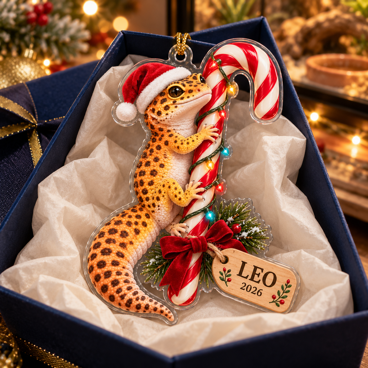 Personalized Leopard Gecko Christmas Ornament – Custom Name & Year, Candy Cane Reptile Keepsake, Christmas Gift for Gecko Lovers 616ea60c-a2d3-421c-b094-f210bee2b251-Tangerine-gecko-candy-cane-ornament-2.png