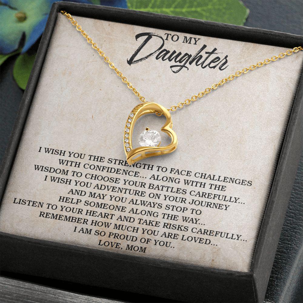 To My Daughter I Wish You The Strength To Face Challenges, Necklace With Message Card Sentimental Gift From Mom To Daughter 617.jpg