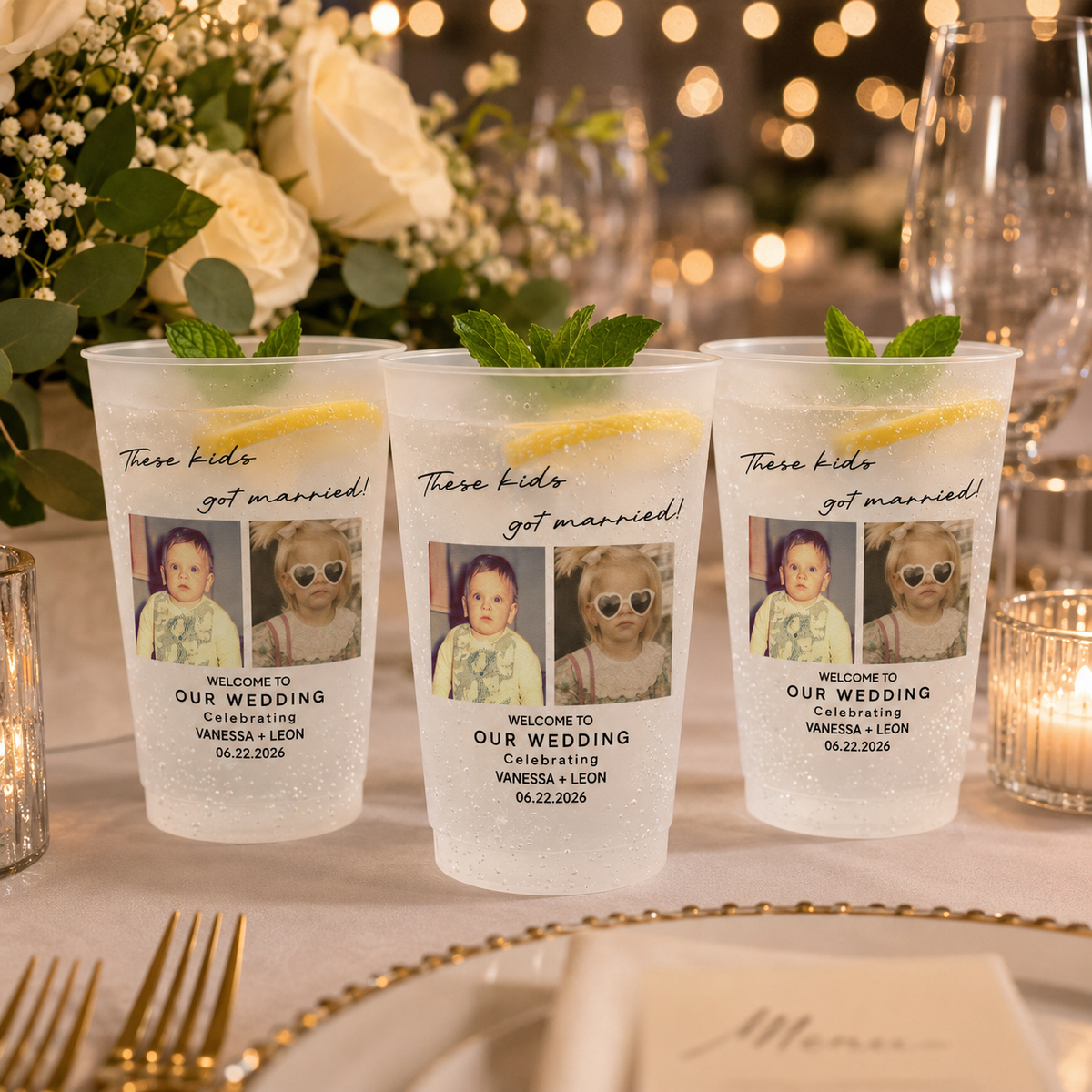 These Kids Got Married! - Wedding Reception Favors, Modern Wedding Decor - Personalized Cups 617d5449-c1d3-461a-8653-ecf90d949e70-banner-1.png