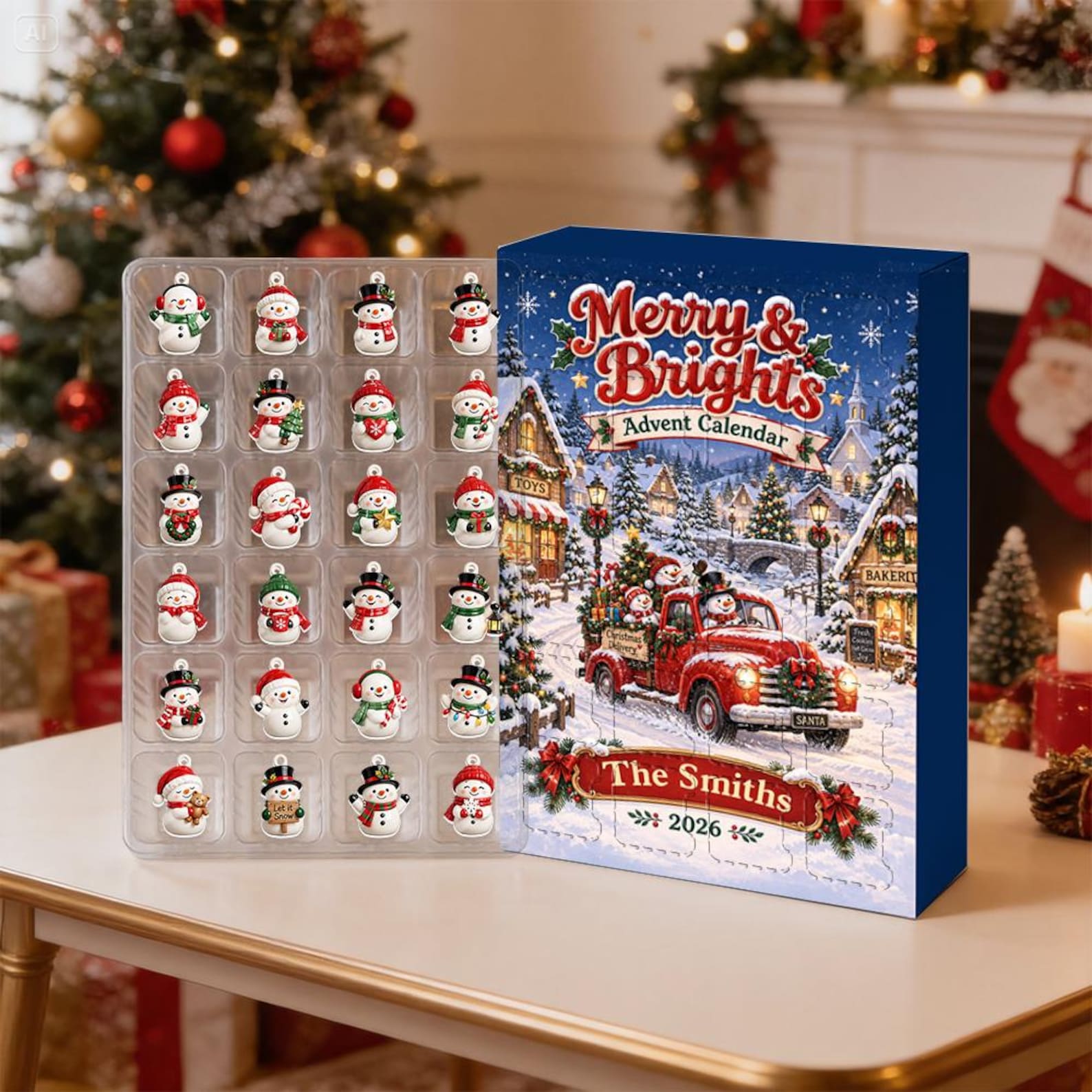 Personalized Snowman Advent Calendar 2026, 24 Acrylic Charms, Custom Family Name, Winter Countdown Keepsake 61873853-ef1f-4dd6-b8bd-a0cbecc03dcd-il_1588xN.8567760027_oxjx.jpg