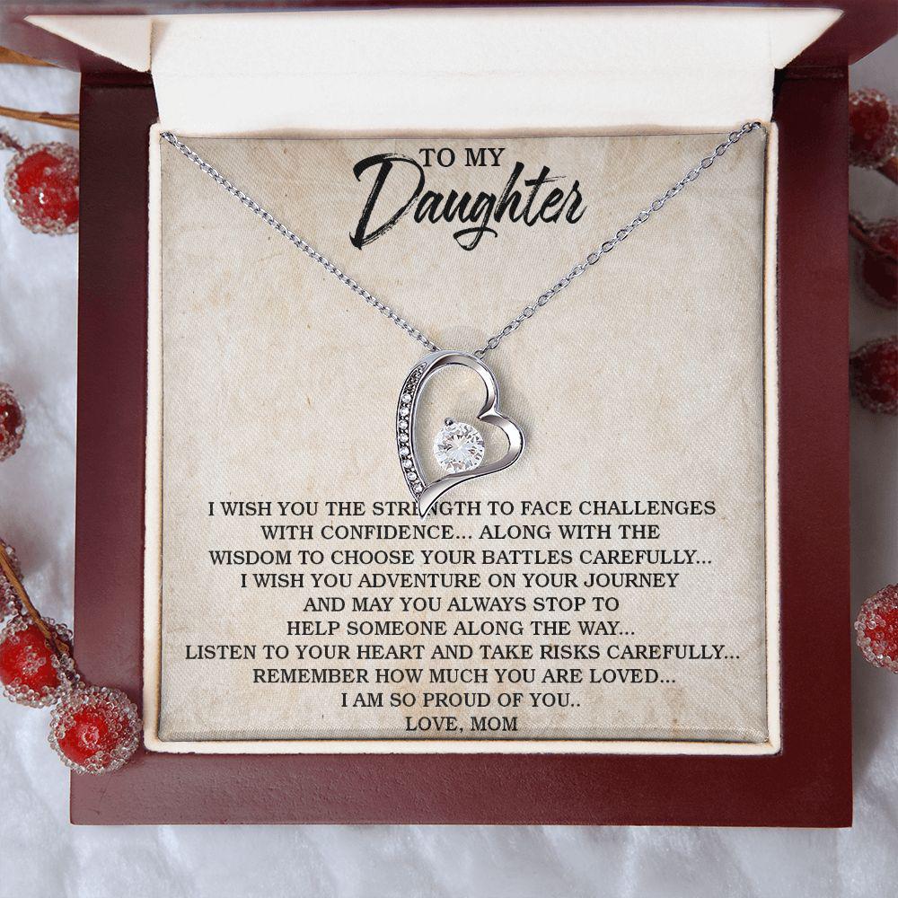 To My Daughter I Wish You The Strength To Face Challenges, Necklace With Message Card Sentimental Gift From Mom To Daughter 618.jpg