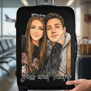 Adventure Together - Personalized Custom Luggage Cover