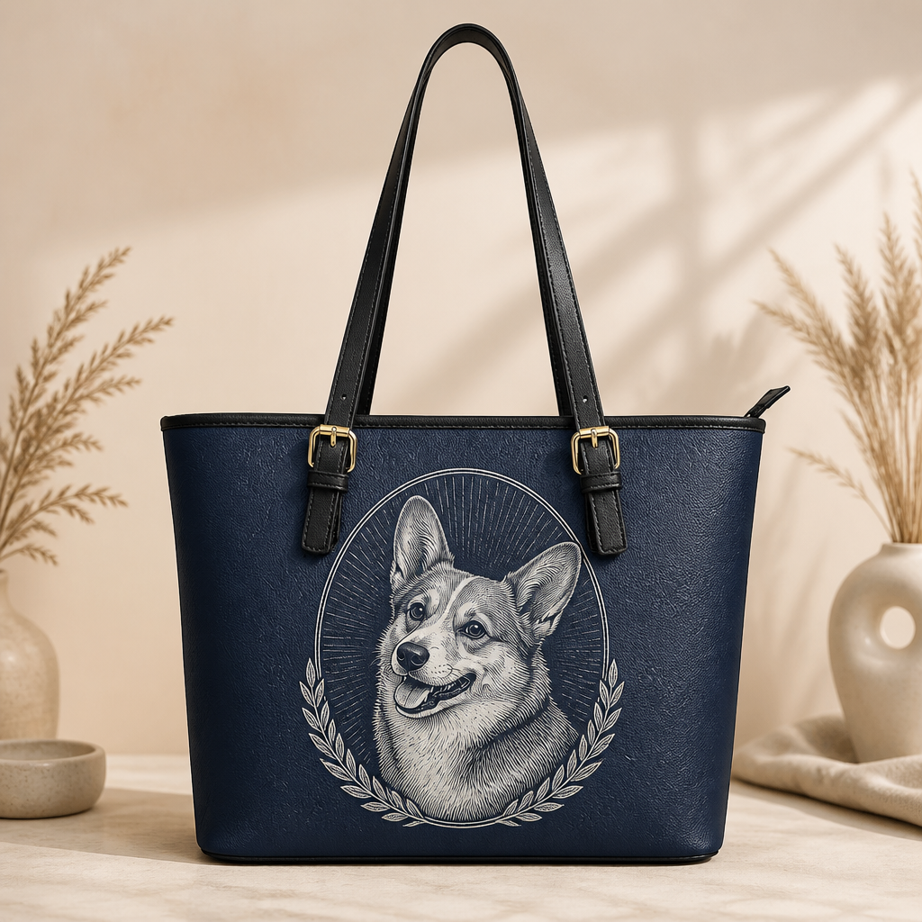 Custom Pet Portrait Leather Shoulder Bag - Personalized Leather Shoulder Bag 6196c26b-1823-4474-ba3e-a8a637b35d3f.png