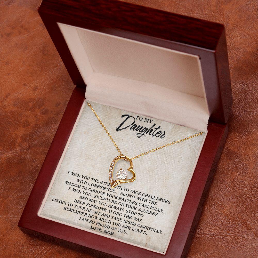 To My Daughter I Wish You The Strength To Face Challenges, Necklace With Message Card Sentimental Gift From Mom To Daughter 619.jpg