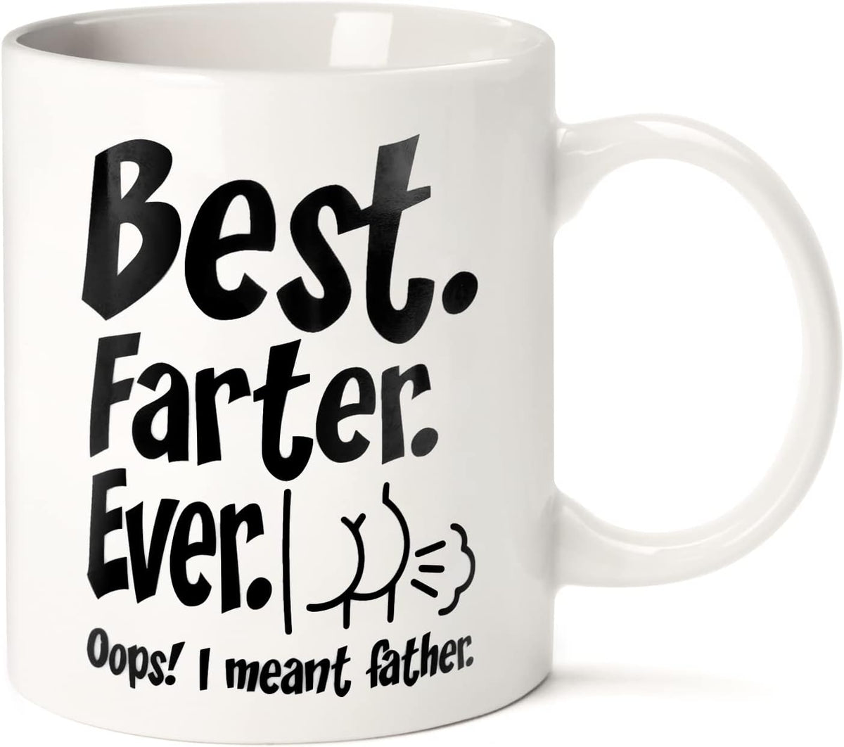 Best Farter Ever I Meant Father , Fathers Day Funny Gifts for Dad Husband Him from Daughter Son Kids Wife -,Birthday, Anniversary Gag Presents Ideas for PaPa Step Dad