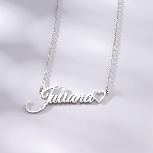 Custom Name Necklace Personalized Nameplate Customized Jewelry Gift for Women Mother's Day Gift For Mom Gift For Aunt Gift For Bestie