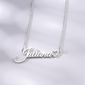 Custom Name Necklace Personalized Nameplate Customized Jewelry Gift for Women Mother's Day Gift For Mom Gift For Aunt Gift For Bestie
