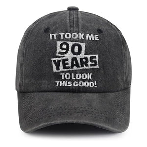 It Took Me 70 Years to Look This Good Hat for Women Men, Born in 1955 Custom Any Year Baseball Cap 70th Birthday Cap Adjustable Embroidered Baseball Cap
