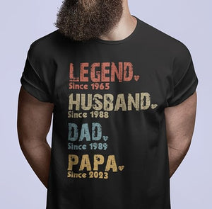 Custom Papa Shirt, Personalized Dad Grandpa Nickname with Kids Names Sweatshirt Hoodies, Gifts Fathers Day for Men
