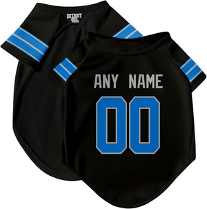 Dog T-Shirt Jersey Style Pet Clothes Custom Name and Number Gifts Custom Dog Shirt Gift For Dog