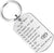 Wife Valentine Day Gifts from Husband Romantic, Best Anniversary for Wife Gifts, Meaningful Thoughtful Keychain Gift for Wifey