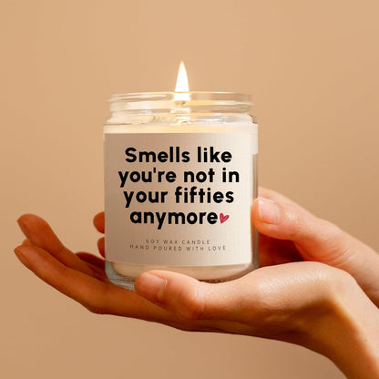 Funny 60th Birthday Gifts for Women Men- Handmade Lavender 60th Birthday Candle- 60th Birthday Decorations, 60th Birthday Gift Ideas, Gifts for 60th Birthday Wife Husband Mom Sister Friend