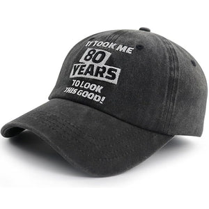 It Took Me 70 Years to Look This Good Hat for Women Men, Born in 1955 Custom Any Year Baseball Cap 70th Birthday Cap Adjustable Embroidered Baseball Cap