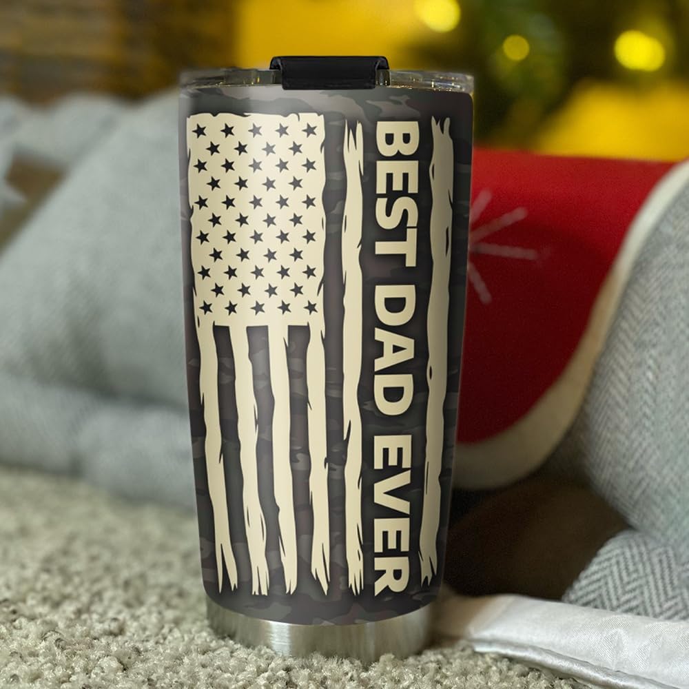 Personalized Dad Tumblers with Kids Names, Father's Day Tumbler, Gift for Fathers Day, Best Dad Ever Tumbler, Dad's Fist Bump, Custom Gifts for Father from Kids