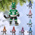 Personalized Hockey Ornament 2025, Custom Acrylic Christmas Ornament with Name & Number, Customized Xmas Tree Decoration, Gift for Hockey Fans, Xmas Decor