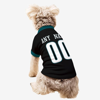 Philadelphia Dog T-Shirt Jersey Style Pet Clothes Custom Name and Number Gifts 61YjWtOUigL._AC_SL1500.jpg