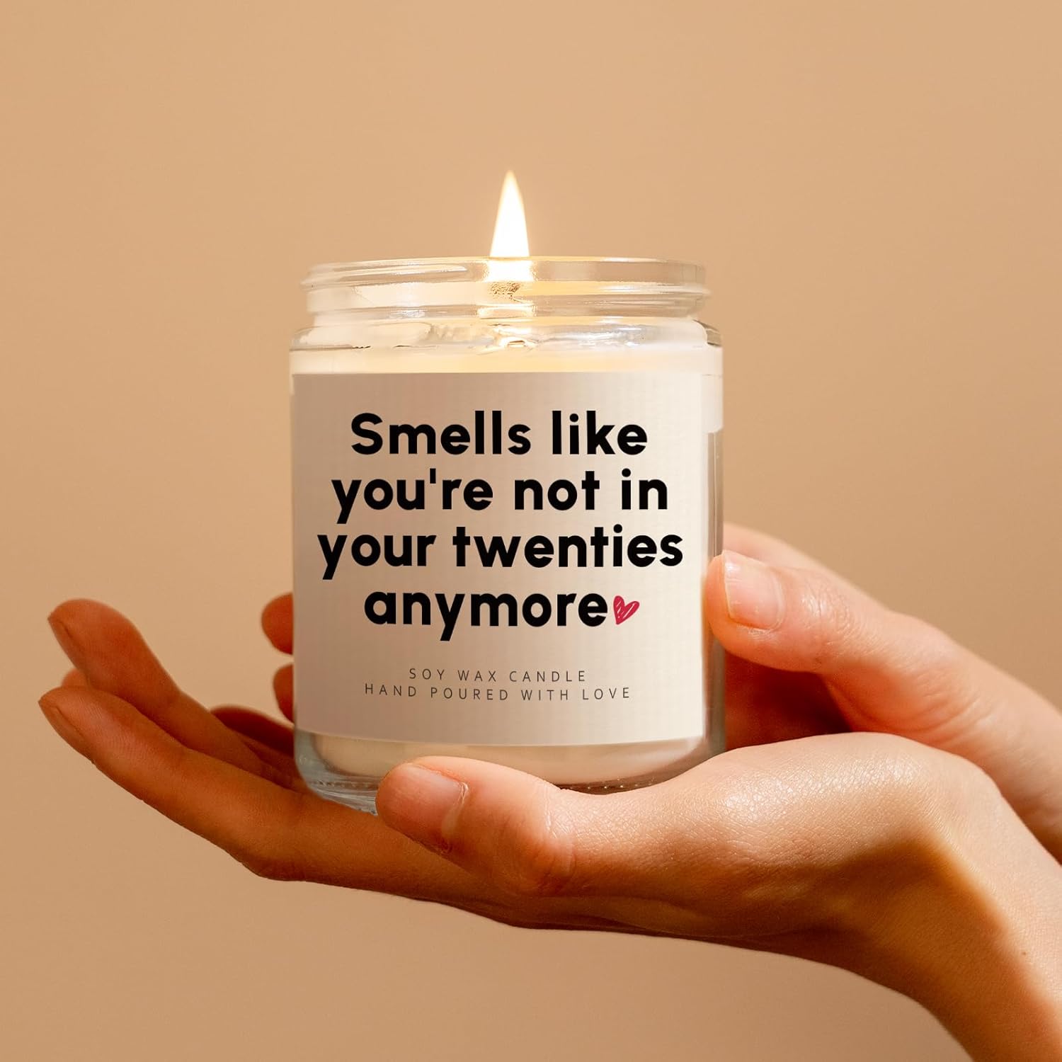 30th Birthday Gifts for Her Him- Handmade Lavender Birthday Candle- 1995 30th Birthday Gifts/Decorations for Women Men, 30 Year Old Birthday Gifts for Wife Husband Sister Brother Friend